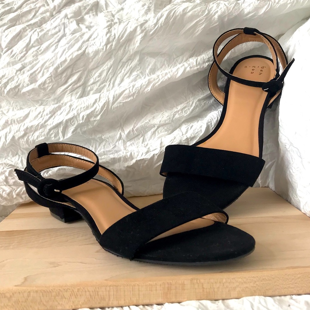 Black dressy sandals